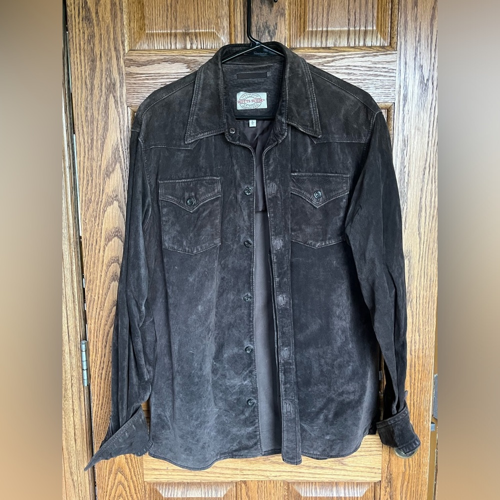 Vintage suede shirt
